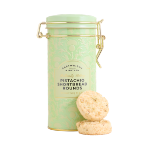 Cartwright & Butler Pistachio shortbread tin 150g
