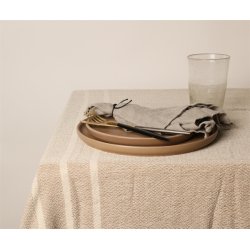 Au Maison  - Plaid- tppe -  Mila-Beige - Natur, 130x180 cm