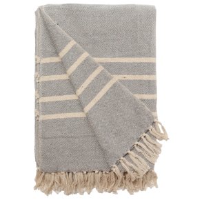 Au Maison  - Plaid- tppe - Mila-Gr - Natur, 130x180 cm