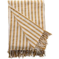 Au Maison  - Plaid, Lige Linjer-Midnat Bl, 130x180 cm