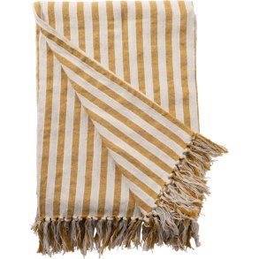 Au Maison  - Plaid, Lige Linjer-Midnat Bl, 130x180 cm