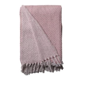 Au Maison Plaid -tppe - stvet rosa - 130 x 180 cm
