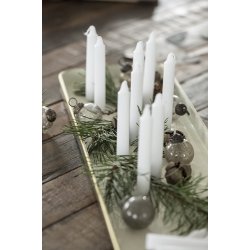 Ib Laursen Pose med 8 ens julekugler mini klar