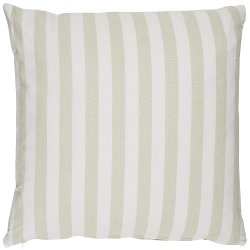 Ib Laursen Pudebetrk Adam stvgrn m/hvide striber 50 x 50 cm.