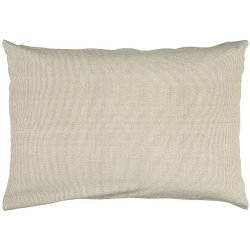 Ib Laursen Pudebetrk malva og beige striber 50x70 cm