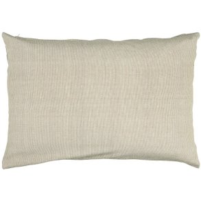 Ib Laursen Pudebetrk malva og beige striber 50x70 cm