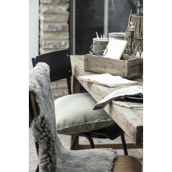 Ib Laursen Pudebetr�k mosgr�n stenvasket h�r 50x70cm