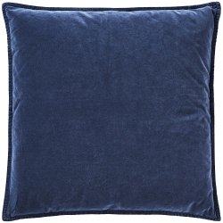 Ib Laursen Pudebetrk velour Indigo 52x52 cm