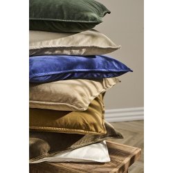 Ib Laursen Pudebetrk velour Indigo 52x52 cm