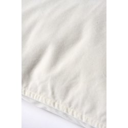 Ib Laursen Pudebetrk velour butter cream 52x52 cm