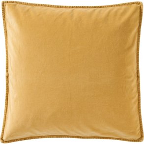 Ib Laursen Pudebetrk velour harvest yellow 52x52 cm