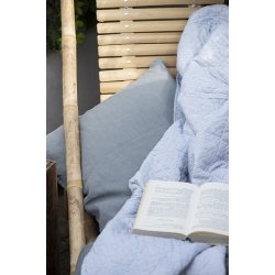 Ib Laursen Quilt mlkedrengestriber lysebl 130x180 cm