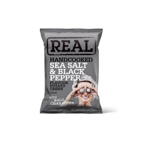 REAL Chips - 35 gr. Sea Salt & Black Pepper