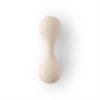 Mushie Silicone baby rangle - sand