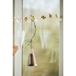 Ib Laursen Ranke med blomster messing 150cm.