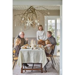 Ib Laursen Ranke med blomster messing 150cm.