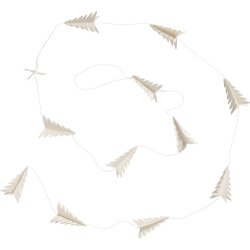 Ib Laursen Ranke med 12 juletrer 3-dimensional, 163 cm.