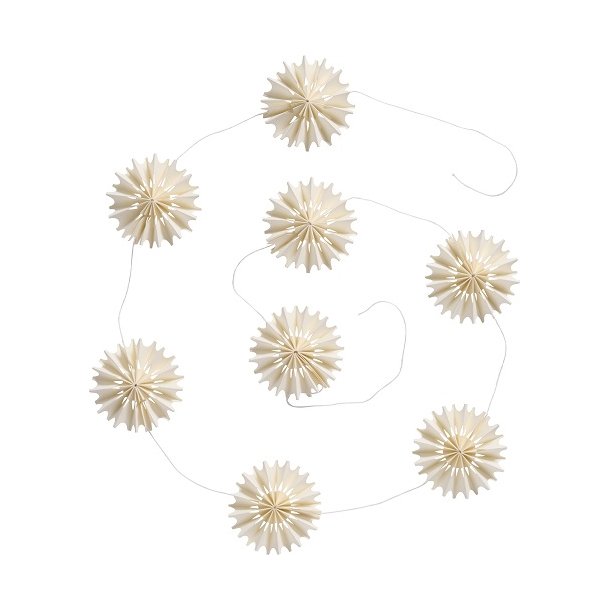 Ib Laursen Ranke med snefnug hvid Stella, 190 cm.