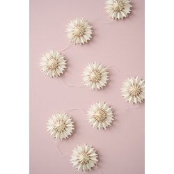 Ib Laursen Ranke med snefnug hvid Stella, 190 cm.