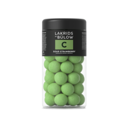 L�kker gul gavepose med AVIVA, lakrids og chips (inkl. blomsterstilk)