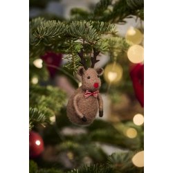 Ib Laursen - Rensdyr Rudolf til ophng Stillenat filt