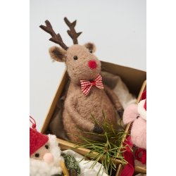 Ib Laursen - Rensdyr Rudolf til ophng Stillenat filt