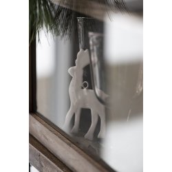 Ib Laursen Rensdyr til ophng med jutesnor (creme)