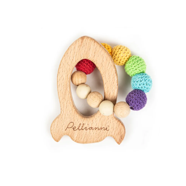 Pellianni Rocket Teether Pride - Bidering