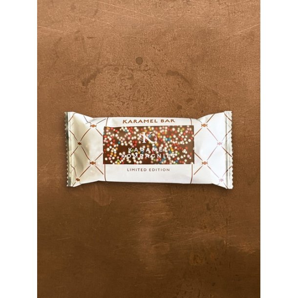 Karmel Kompaniet -  Karamel bar, Romkugle 50g - Jubilums edition romkugle bar