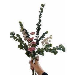 Blomsterbuket Rosa forr