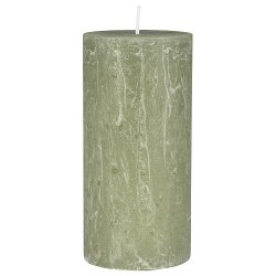  Ib Laursen - Bloklys Rustiklys green tear :6,8 H:14