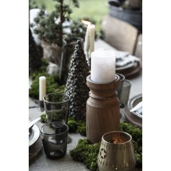 Ib Laursen Bloklys Rustiklys Hvid :7 H: 7,5