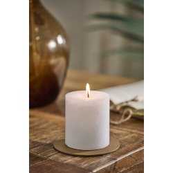 Ib Laursen Bloklys Rustiklys Hvid :7 H: 7,5