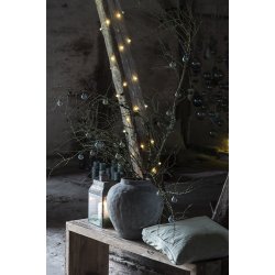 Ib Laursen Bloklys Rustiklys Hvid :7 H: 10