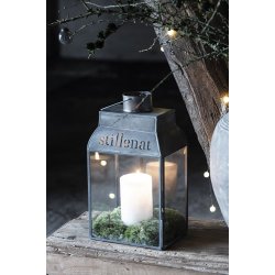 Ib Laursen Bloklys Rustiklys Hvid :7 H: 10