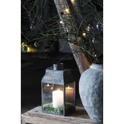 Ib Laursen Bloklys Rustiklys Hvid :7 H: 10