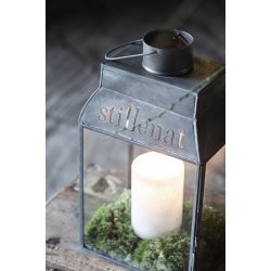 Ib Laursen Bloklys Rustiklys Hvid :7 H: 10