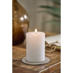 Ib Laursen Bloklys Rustiklys Hvid :7 H: 10