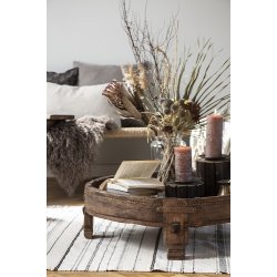 Ib Laursen Rustiklys malva :7 H: 14