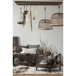 Ib Laursen Rustiklys malva :7 H: 14