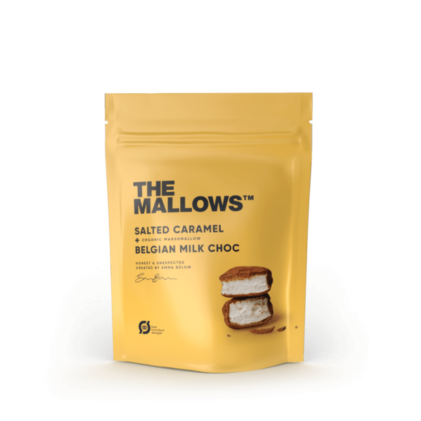 The Mallows - SALTED CARAMEL � SKUMFIDUSER MED KARAMEL 90G