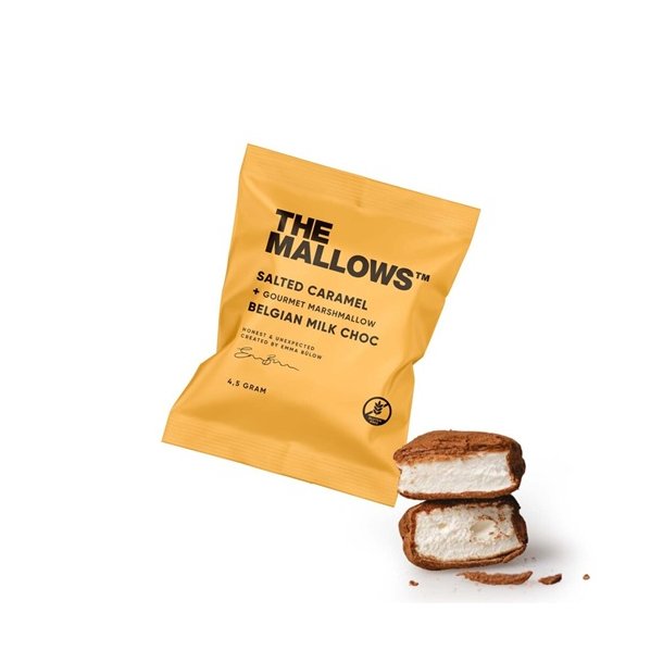 The Mallows -SALTED CARAMEL FLOWPACKS � SKUMFIDUS MED CARAMEL 1 STK. 5g
