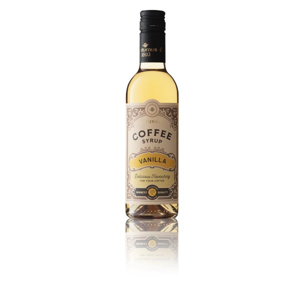 Saturnus kaffesirup, Vanilje, 375 ml.