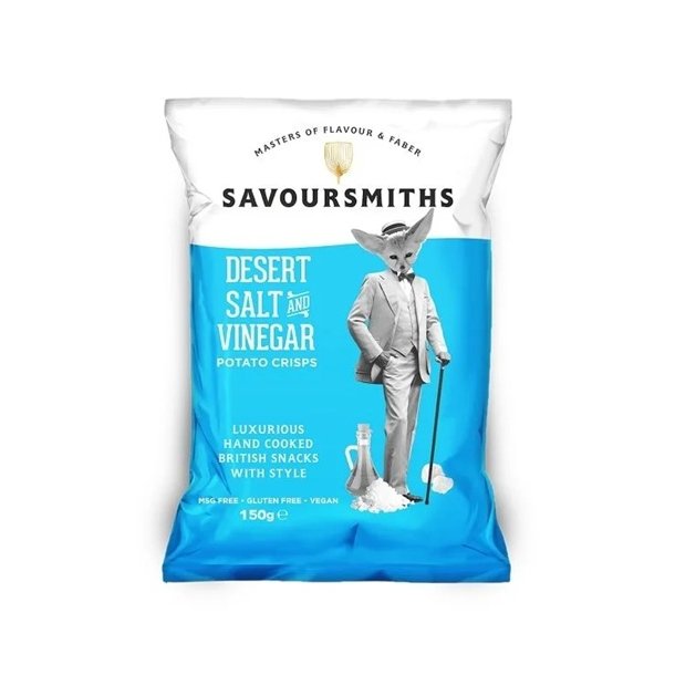 Savoursmiths Desert Salt &amp; Vinegar, 40g