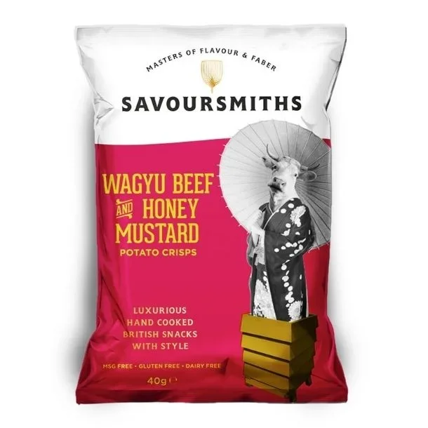 Savoursmiths Wagyu Beef &amp; Honey Mustard, 40g