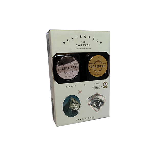 Scapegrace Twin Pack 2200 ml. Gaveske 49.6% / 40 CL.