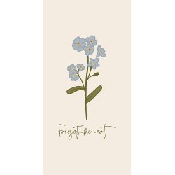  Ib Laursen Serviet Forget-me-not 16 stk pr pakke