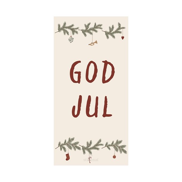 Ib Laursen Serviet God Jul og juleranker My Nostalgic Christmas 16 stk pr pakke