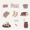 Ib Laursen Serviet Hygge 20 stk pr pakke