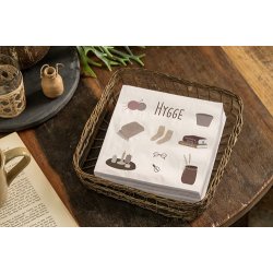 Ib Laursen Serviet Hygge 20 stk pr pakke